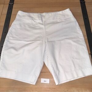 Croft & Borrow Bermuda Shorts XL The Effortless Stretch White